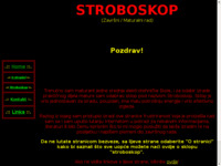 Frontpage screenshot for site: (http://stroboskop.atspace.com/)