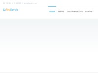 Frontpage screenshot for site: Top servis - ski/snowboard servis (http://www.topservis.hr/)