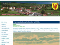 Frontpage screenshot for site: (http://www.rakovica.net/)