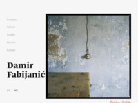 Slika naslovnice sjedišta: Damir Fabijanić - fotografija (http://www.fabijanic.com/)