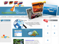 Frontpage screenshot for site: (http://www.apartments-croatia.info/)
