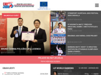 Frontpage screenshot for site: (http://www.judo.hr/)