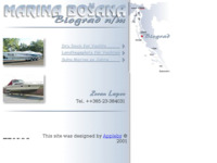 Frontpage screenshot for site: Suha Marina Bošana (http://www.appleby.net/marina.html)