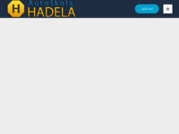 Frontpage screenshot for site: (http://www.hadela.hr)