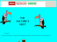 Slika naslovnice sjedišta: Lesinarsko gnijezdo (http://members.tripod.com/~vultures_nest)
