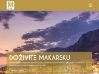 Frontpage screenshot for site: Hotel Milenij - Baška Voda - Hrvatska (http://www.hotel-milenij.com/)