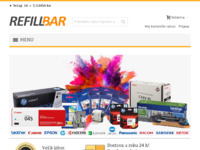 Frontpage screenshot for site: Refill-Bar (http://www.refill-bar.hr/)