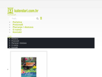 Frontpage screenshot for site: Kalendari i rokovnici (http://www.kalendari.com.hr/)