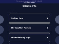 Frontpage screenshot for site: Skijanje (http://www.skijanje.info)