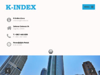 Frontpage screenshot for site: (http://www.k-index.hr/)