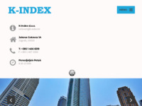 Frontpage screenshot for site: K-index d.o.o. (http://www.k-index.hr/)