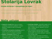 Frontpage screenshot for site: (http://www.lovrak.hr/)
