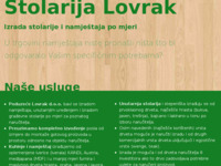 Slika naslovnice sjedišta: Lovrak d.o.o. (http://www.lovrak.hr/)