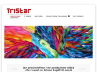 Frontpage screenshot for site: Tristar - proizvodno trgovački obrt (http://www.tristar.hr)