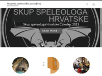 Slika naslovnice sjedišta: Croatian Speleological Server (http://public.carnet.hr/speleo/)
