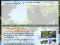 Frontpage screenshot for site: Privatni smještaj Korčula (http://www.korcula.us)