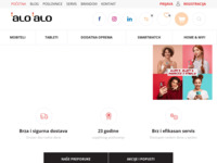 Frontpage screenshot for site: Alo alo d.o.o. (http://www.aloalo.hr/)