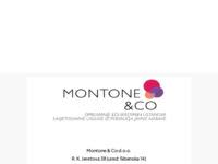 Frontpage screenshot for site: Montone & Co.d.o.o. (http://www.montone.hr)