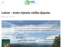 Frontpage screenshot for site: Turistička zajednica općine Lokve (http://www.tz-lokve.hr/)