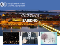 Frontpage screenshot for site: Udruga tjelesnih invalida Zadarske županije (http://www.uti-zadar.hr/)
