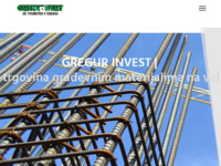 Frontpage screenshot for site: (http://www.gregur-invest.hr/)