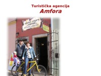 Frontpage screenshot for site: (http://www.amfora-turist.hr/)