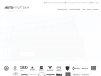 Frontpage screenshot for site: (http://www.autohrvatska.hr)