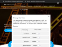 Frontpage screenshot for site: (http://www.pema-gradnja.hr/)