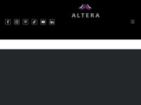 Frontpage screenshot for site: (http://www.altera.hr)