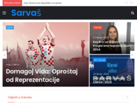 Frontpage screenshot for site: (http://www.sarvas.info)