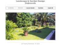 Frontpage screenshot for site: (http://free-du.htnet.hr/GardenDesignerDubrovnik/)