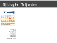 Frontpage screenshot for site: (http://3lj.blog.hr/)