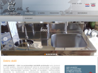 Frontpage screenshot for site: Gem Grubešić (http://www.gemgrubesic.hr)