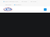 Frontpage screenshot for site: (http://www.liktin.hr)
