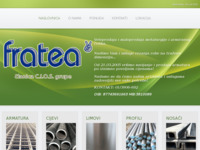 Frontpage screenshot for site: (http://www.fratea.hr/)