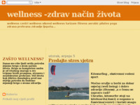 Slika naslovnice sjedišta: Wellness način života (http://wellness-nacin-zivota.blogspot.com/)