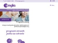 Slika naslovnice sjedišta: Angla - Škola stranih jezika (http://www.angla.hr/)
