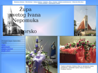 Frontpage screenshot for site: Stranice župe Saborsko (http://saborsko1.pondi.hr)