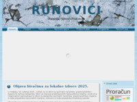 Slika naslovnice sjedišta: Runovići, Slivno i Podosoje Web (http://www.runovici.hr)