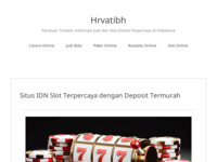 Frontpage screenshot for site: (http://www.hrvatibh.com/)