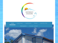 Frontpage screenshot for site: Pension Different-Colours na Krku (http://www.urlaubsinsel-krk.de)