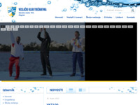 Frontpage screenshot for site: Veslački klub Trešnjevka (http://www.vkt.hr/)