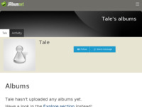 Frontpage screenshot for site: (http://tale.jalbum.net/My%20picture/index.html)