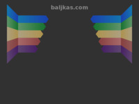 Frontpage screenshot for site: (http://www.baljkas.com)