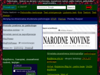 Frontpage screenshot for site: Psihologija, linkovi na skripte, predavanja, članke... (http://free-zd.t-com.hr/psih/)