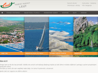 Frontpage screenshot for site: (http://www.leut.hr/)