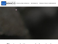 Frontpage screenshot for site: (http://www.galvanizacija.com/)