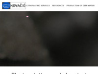 Frontpage screenshot for site: ZGR Kovačić, Križevci (http://www.galvanizacija.com/)