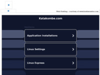 Frontpage screenshot for site: (http://www.katakombe.com)