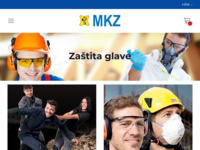 Frontpage screenshot for site: MKZ d.o.o. (http://www.mkz.hr/)